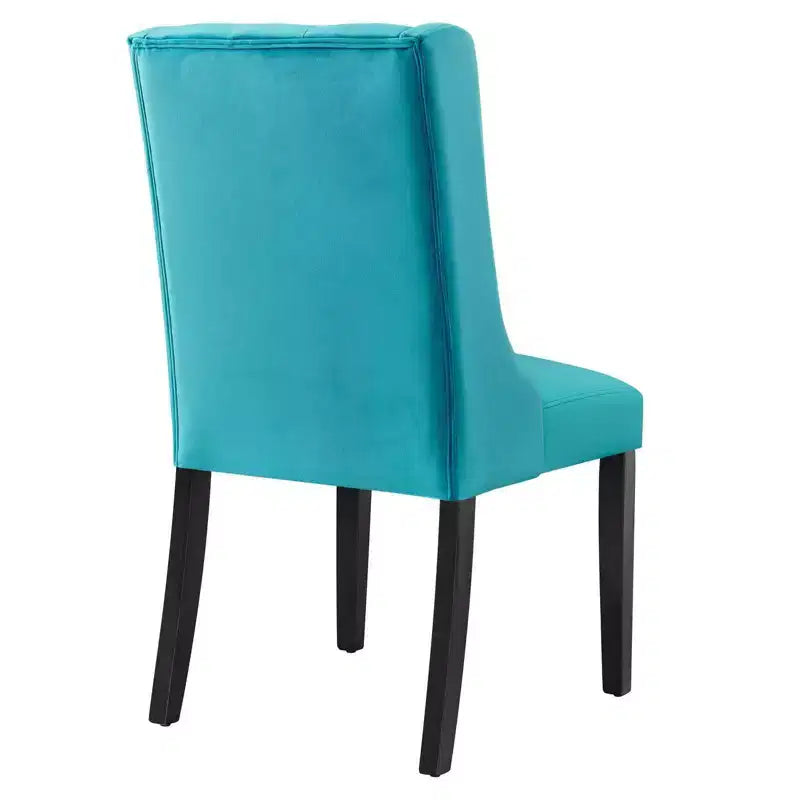 Lot de 2 chaises de salle à manger Baronet en velours performant - Modway