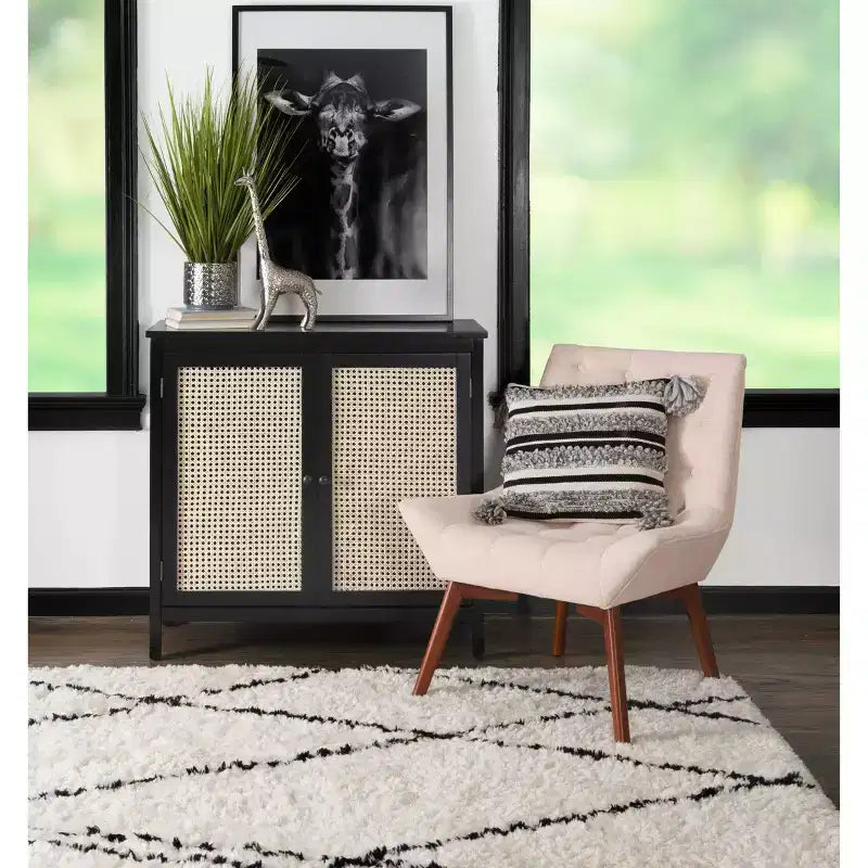 Fauteuil d'appoint capitonné Serena - Linon