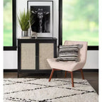 Fauteuil d'appoint capitonné Serena - Linon