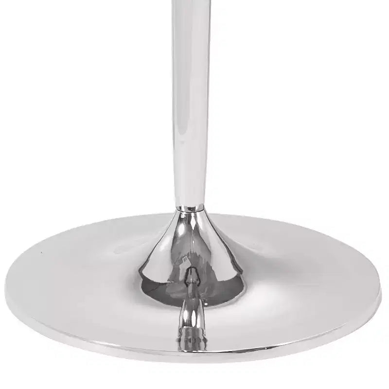 Coast to Coast Accents Polly Table d'appoint ronde moderne en fonte d'aluminium 18 gris argenté motif dentelle plateau en marbre pour salon chambre maison