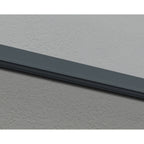 Auvent de porte et fenêtre Sophia de 91 cm, gris et transparent