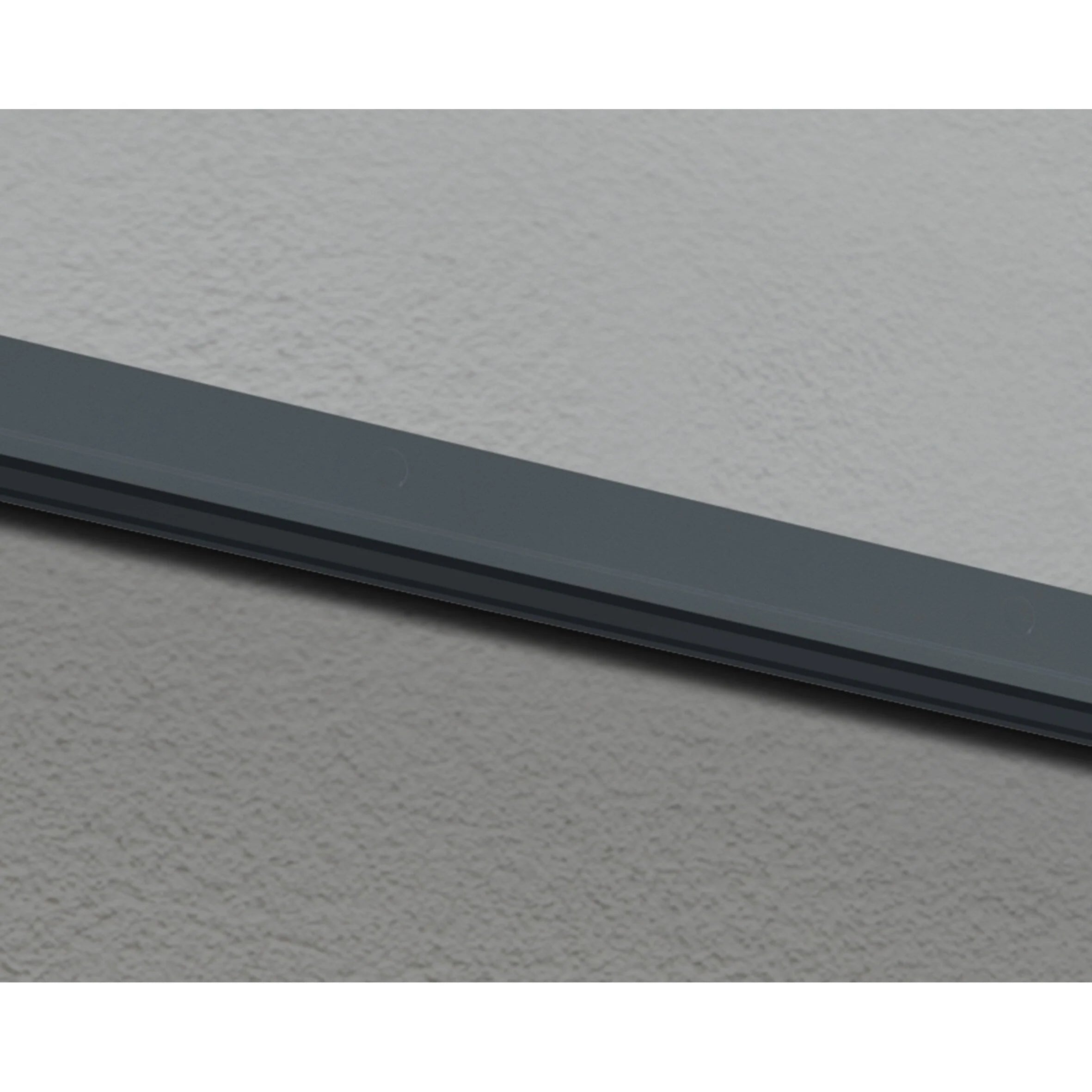Auvent de porte et fenêtre Sophia de 91 cm, gris et transparent