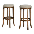 Set of 2 Natick Bar Height Stools - Alaterre Furniture