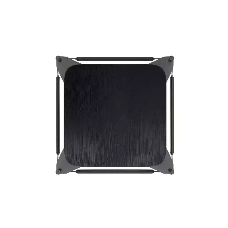 Flash Furniture Cierra, ensemble de 4 tabourets de bar en métal sans dossier de 61 cm de hauteur, de qualité commerciale, pour l'intérieur, avec sièges en résine polyvalente tout temps