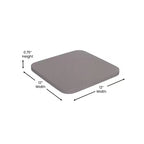 Flash Furniture Cierra, ensemble de 4 tabourets de bar en métal sans dossier de 61 cm de hauteur, de qualité commerciale, pour l'intérieur, avec sièges en résine polyvalente tout temps