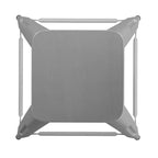 Flash Furniture Cierra, ensemble de 4 tabourets de bar en métal sans dossier de 61 cm de hauteur, de qualité commerciale, pour l'intérieur, avec sièges en résine polyvalente tout temps