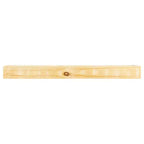 Étagère de cheminée flottante Bodie Country Living avec accents rustiques en bois de récupération