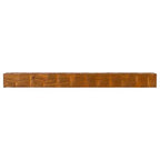 Étagère de cheminée flottante Bodie Country Living avec accents rustiques en bois de récupération