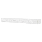 Country Living Hatteras Floating Farmhouse Mantel Shelf in Whitewash