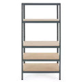 Trestles 36 x 72 5 Adjustable Metal Shelve Garage Storage Unit, 500 lb Capacity