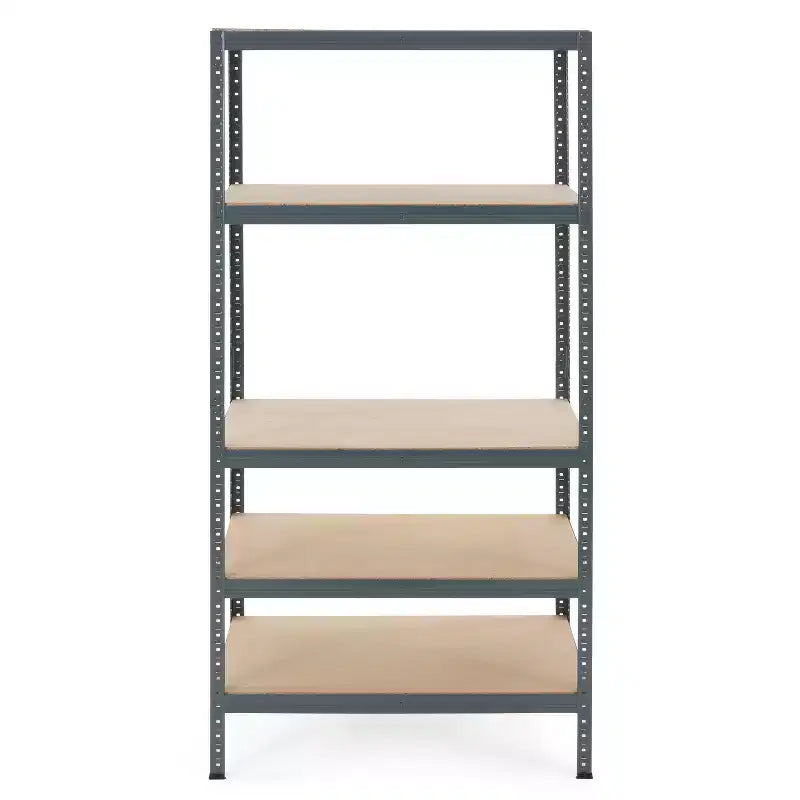 Trestles 36 x 72 5 Adjustable Metal Shelve Garage Storage Unit, 500 lb Capacity