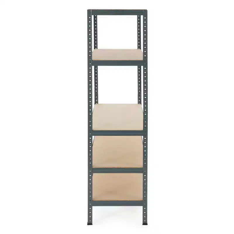 Unité de stockage de garage Trestles 36 x 72, 5 étagères métalliques réglables, capacité de 500 lb