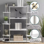 52,5 Breighton Home Harmony Office Étagère à livres sans outils