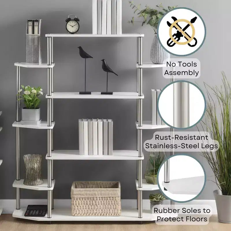 52,5 Breighton Home Harmony Office Étagère à livres sans outils