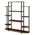 52.5 Breighton Home Harmony Office No Tools Display Bookshelf
