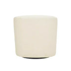 Fauteuil pivotant Monroe en fausse fourrure 28,75 po - Teamson Home