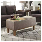 Breighton Home Designs4Comfort Ottoman de rangement Brentwood