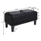 Breighton Home Designs4Comfort Ottoman de rangement Brentwood
