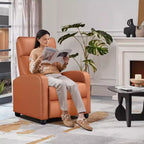 Fauteuil inclinable réglable Yaheetech en cuir PU pour salon