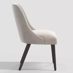 Chaise de salle à manger moderne Geller en velours brillant Mystère – Threshold