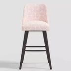 Tabouret de bar moderne géométrique Geller de 31 po avec repose-pieds - Threshold