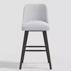 31 Geller Modern Geometric Counter Height Barstool with Footrest - Threshold