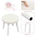 Costway Coiffeuse Enfant Table de Maquillage & Chaise Ensemble de Jeu pour Enfants