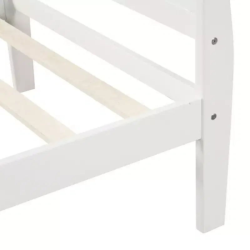 Lit plate-forme double avec tête et pied de lit RE-ModernLuxe