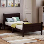 Twin size Platform Bed with Headboard and Footboard RE-ModernLuxe