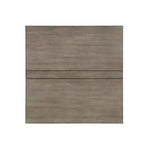 Table basse carrée Pershins Farmhouse avec rangement - HOMES: Inside + Out