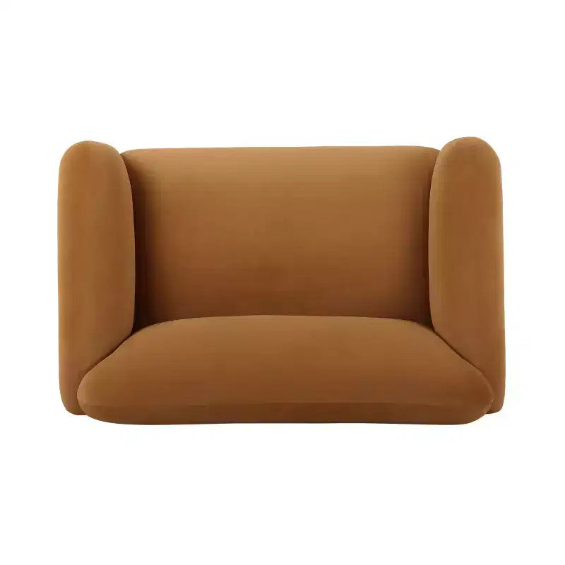 Causeuse contemporaine rembourrée Chaparral - Christopher Knight Home