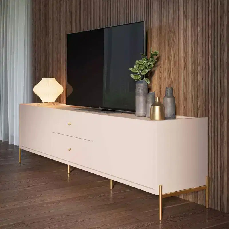 Meuble TV Jasper pour téléviseurs jusqu'à 75 po - Manhattan Comfort