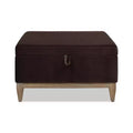 Jennifer Taylor Home Riley 16 Round Footstool Ottoman