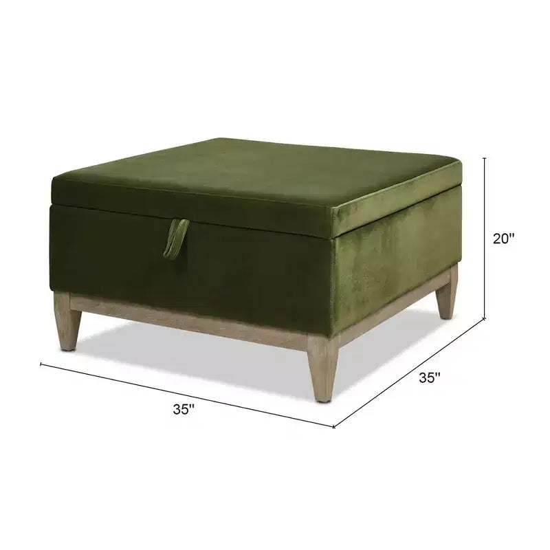 Jennifer Taylor Home Riley Pouf rond ottoman 16 po