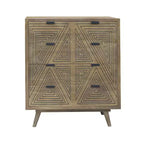 Amarily Commode d'appoint 4 tiroirs style Mid-Century - HOMES: Inside + Out
