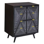 Amarily Commode d'appoint 4 tiroirs style Mid-Century - HOMES: Inside + Out