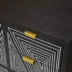 Amarily Commode d'appoint 4 tiroirs style Mid-Century - HOMES: Inside + Out