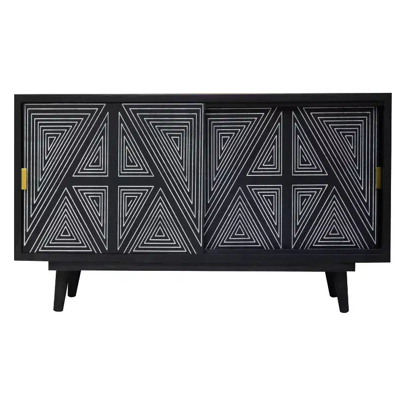 Bahut de rangement Amarily avec portes coulissantes - HOMES: Inside + Out