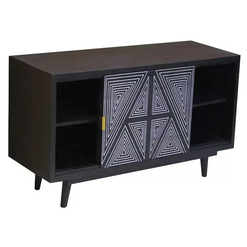 Bahut de rangement Amarily avec portes coulissantes - HOMES: Inside + Out