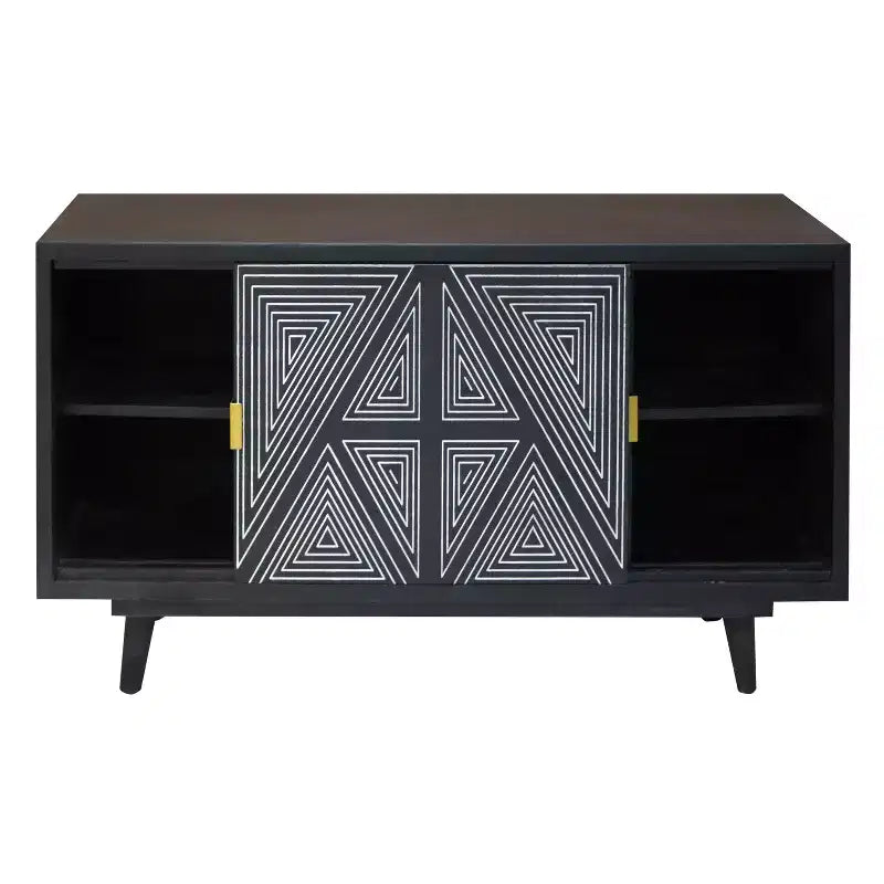 Bahut de rangement Amarily avec portes coulissantes - HOMES: Inside + Out