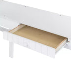 Lit superposé en bois taille double avec tiroirs, armoire, étagères et bureau - ModernLuxe
