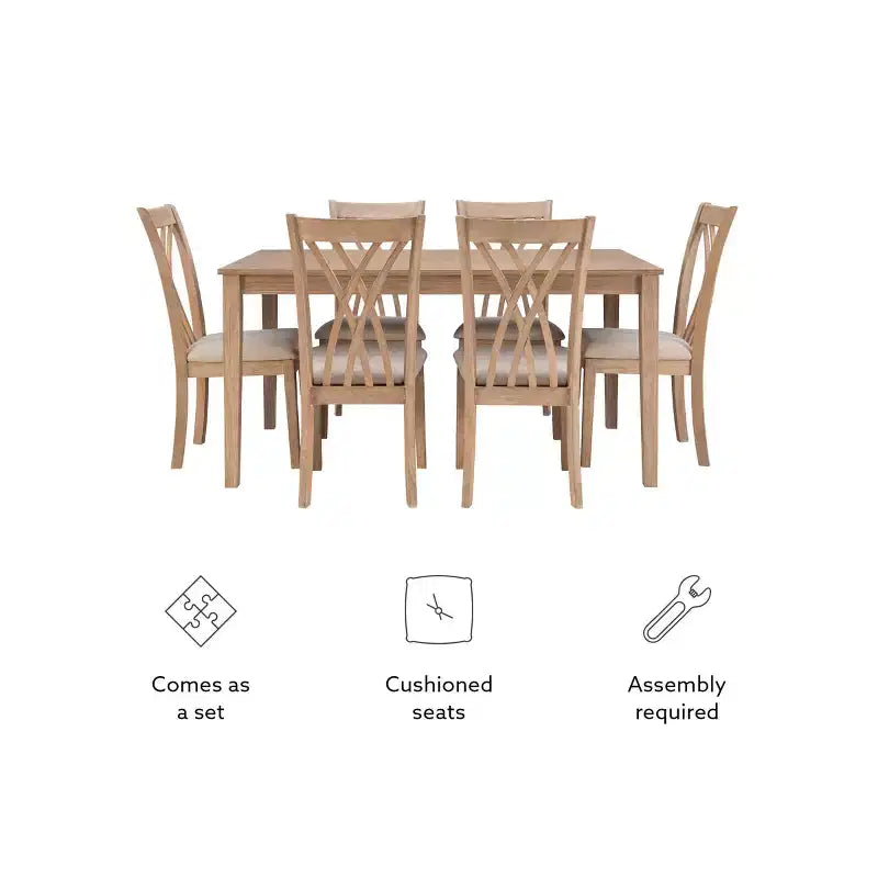 Ensemble de salle à manger 7 pièces Roslyn - Powell