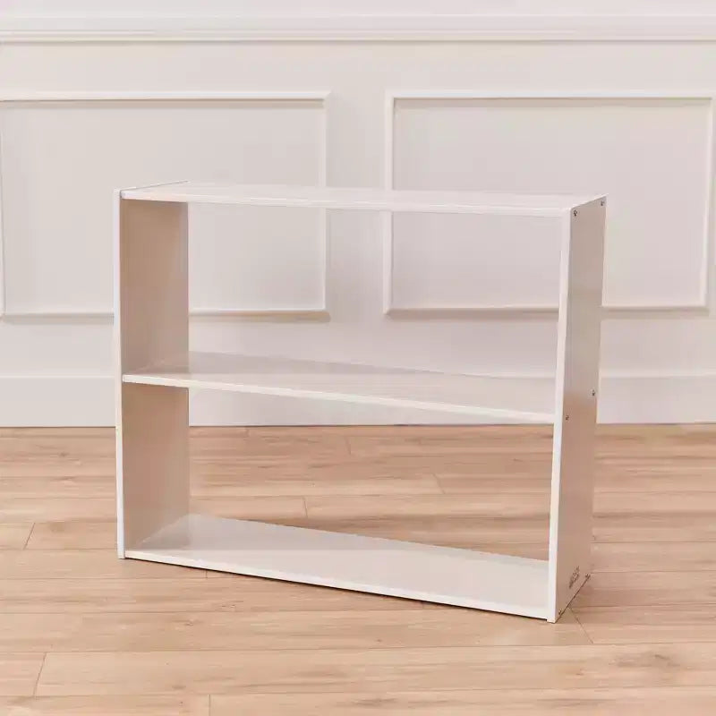 Armoire de rangement double face ECR4Kids Streamline à 2 étagères, 76 cm, Mobilier de salle de classe