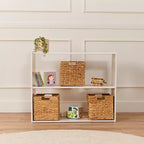 Armoire de rangement double face ECR4Kids Streamline à 2 étagères, 76 cm, Mobilier de salle de classe
