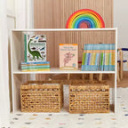 Armoire de rangement double face ECR4Kids Streamline à 2 étagères, 76 cm, Mobilier de salle de classe