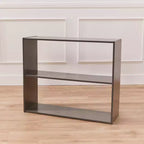 Armoire de rangement double face ECR4Kids Streamline à 2 étagères, 76 cm, Mobilier de salle de classe