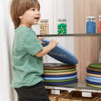 Armoire de rangement double face ECR4Kids Streamline à 2 étagères, 76 cm, Mobilier de salle de classe