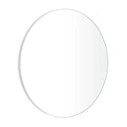 Miroir mural rond en bois avec cadre fin - Olivia & May