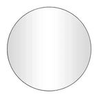 Wood Round Wall Mirror with Thin Frame - Olivia & May