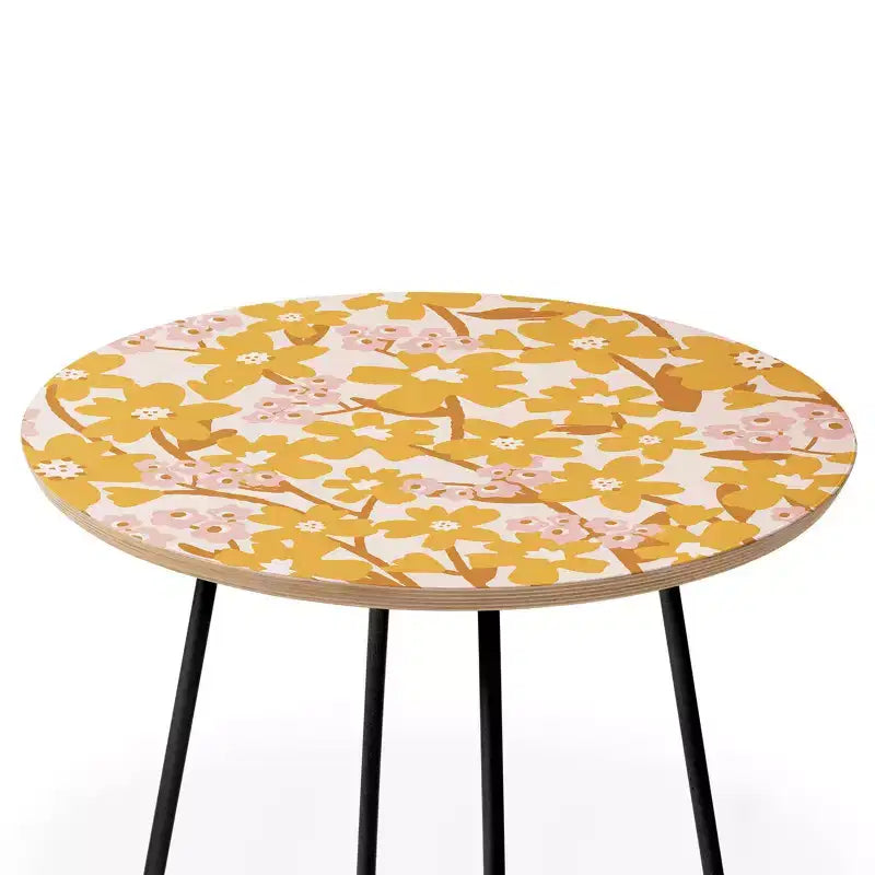 Table d'appoint Fleurs sauvages ThirtyOne Illustrations - Deny Designs